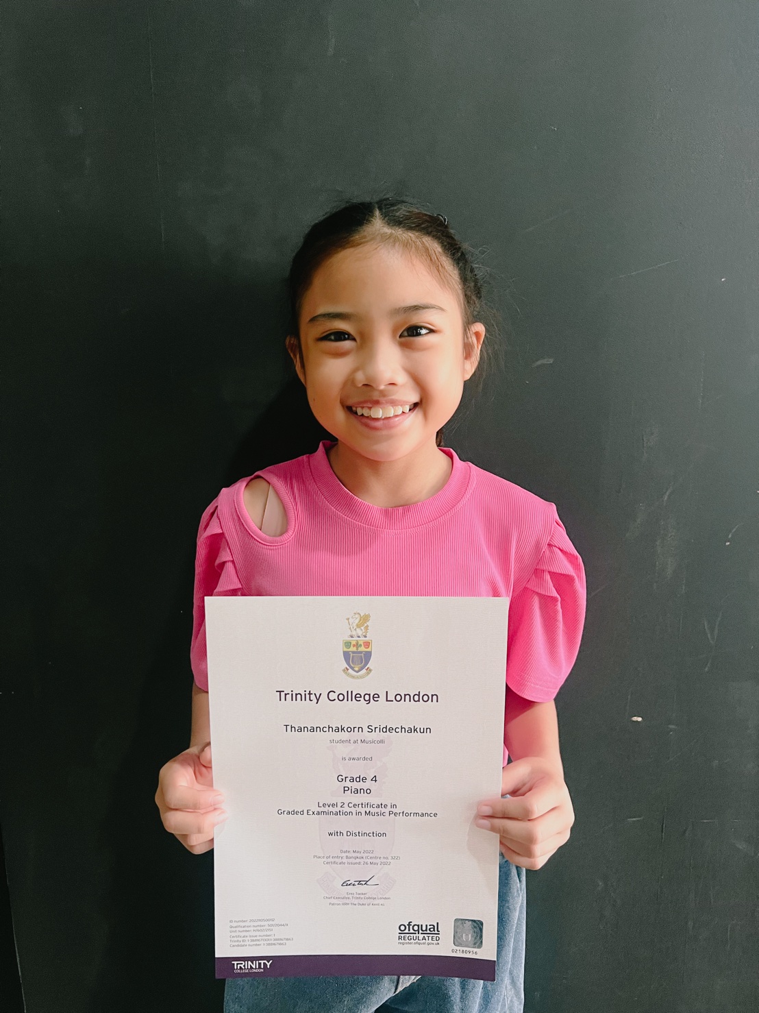 สอบเปียโนเกรด 4 ของ Trinity college london ได้เกรียตินิยมอันดับ 1 ด้วย ... สอบเปียโนเกรด 4 ของ Trinity College London ได้เกรียตินิยมอันดับ 1 ด้วย ...